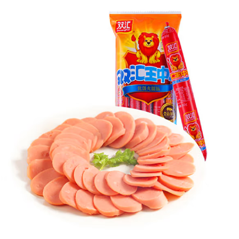 双汇(Shuanghui) 王中王火腿肠600g/袋(60gx10支)