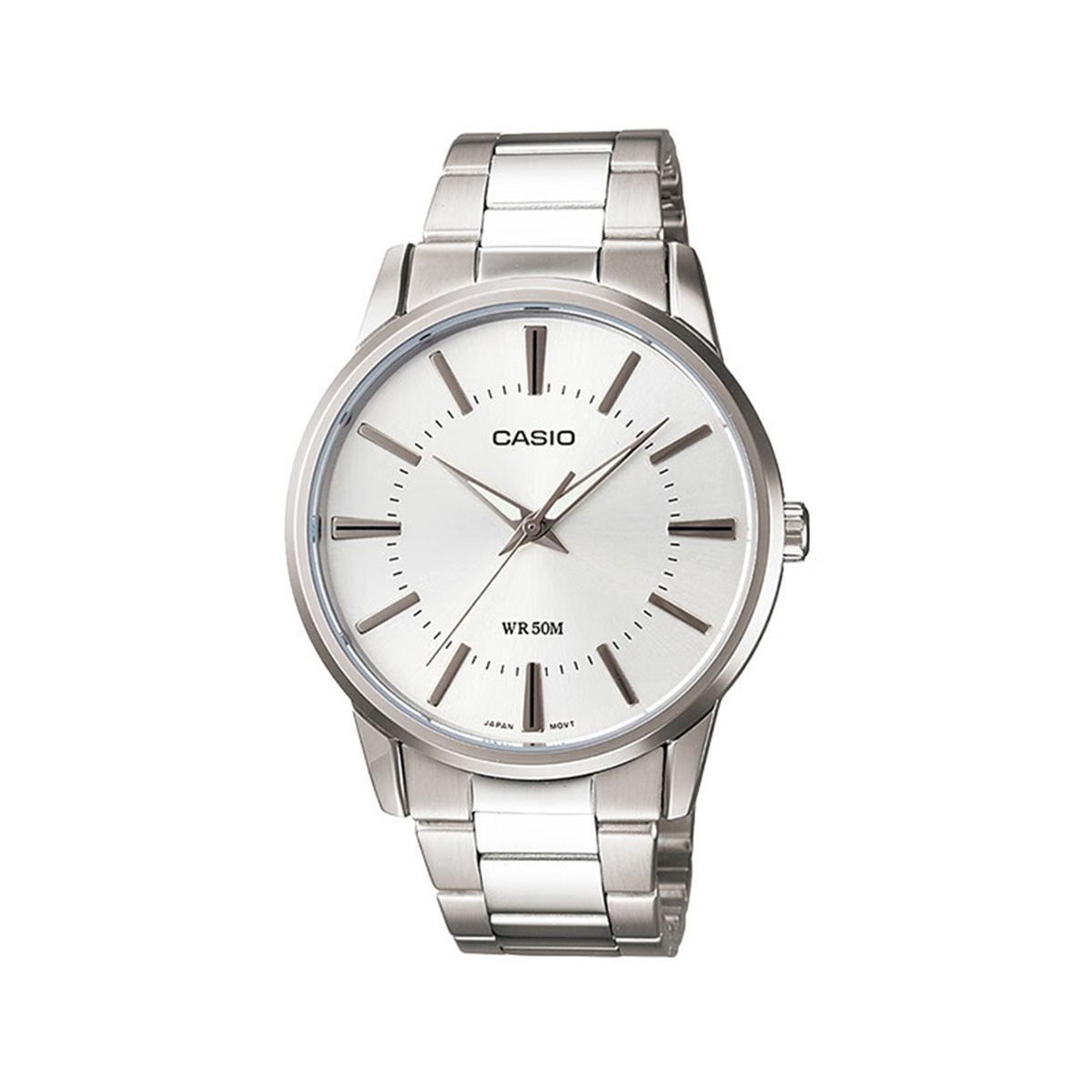 卡西欧CASIO手表 指针夜光三眼表盘防水商务男士石英表 送男生礼物男表高清大图