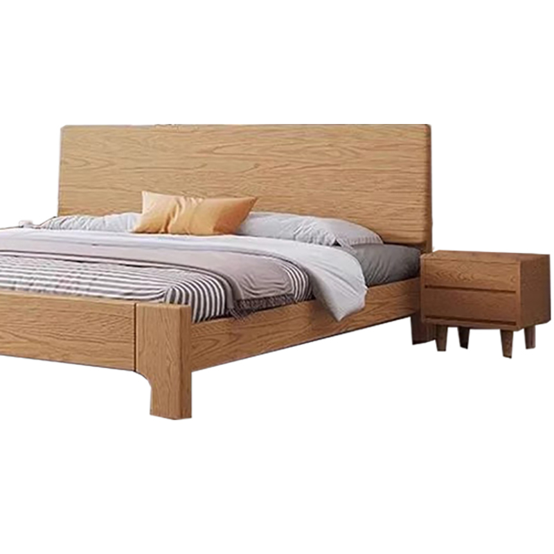 铭羽洋床1.2m+床头柜套高清大图