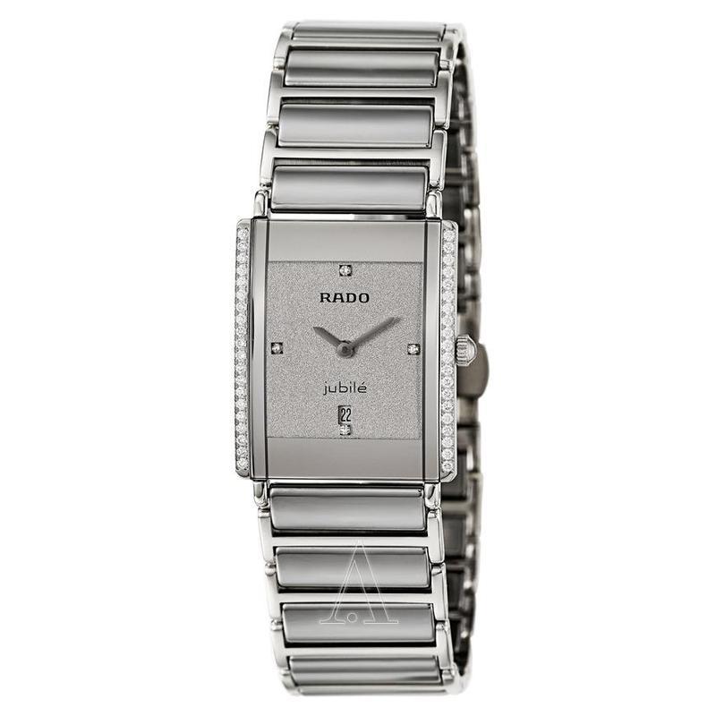 雷达rado瑞士手表22年新款jubile时尚百搭休闲送女友礼物钢带石英表女