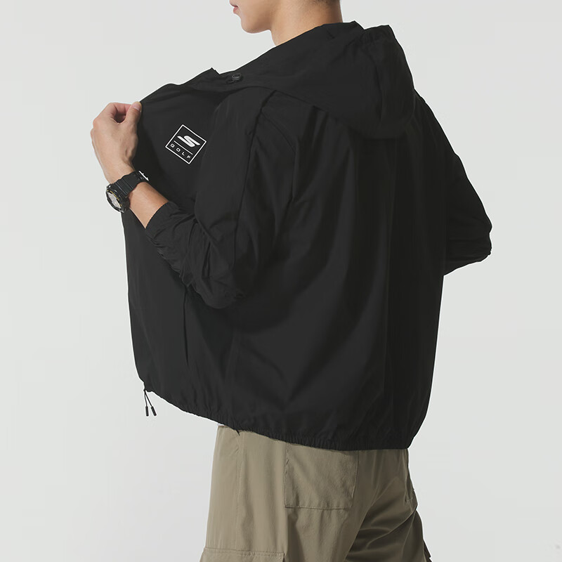 斯凯奇（Skechers）外套男装女装情侣装新款秋季运动服潮流时尚休闲服针织夹克P225U136-03K8 ZP高清大图