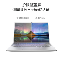 新款笔记本电脑 戴尔 DELL 灵越 7400 商用家用办公 14.5英寸 独显 斩蓝屏 背光键盘 白金银 (i5-1135G7 8GB 512GB 2GB 独显)