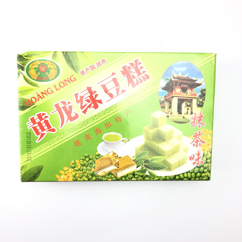 黄龙绿豆糕抹茶味200g