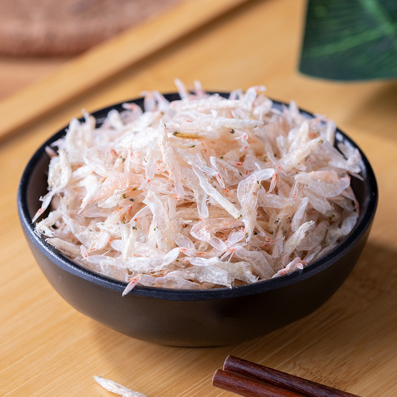 禾煜 精品虾皮 80g/包 淡干虾米 南北干货 海产可磨虾皮粉高清大图