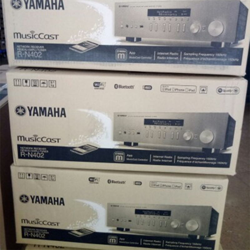 雅马哈(Yamaha)音响 音箱 hifi高保真功放 立体声合并式功率放大器 R-N402 音乐功放机