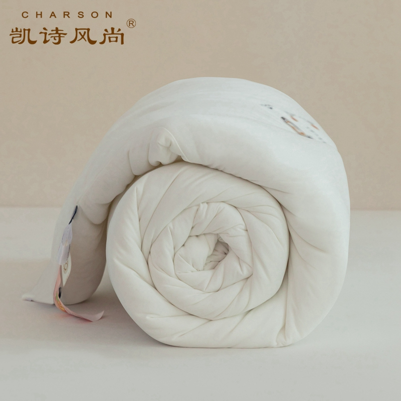 凯诗风尚(CHARSON)被子 苏宁自营 大豆纤维被子春秋被芯单人宿舍学生被褥冬被四季通用双人床上用品柔软被芯