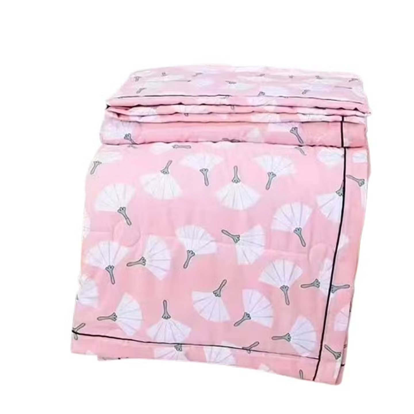 中盈惠彩包边夏凉被XLB1 150*200cm(颜色随机发货) 1条高清大图