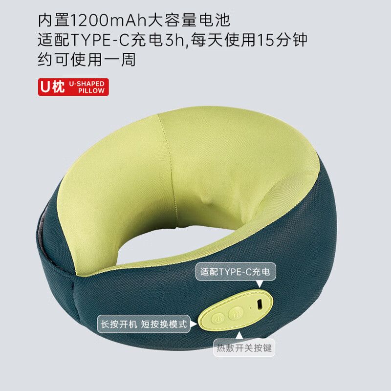 艾逸瑶选 逸享颈椎按摩仪 GH-1024高清大图