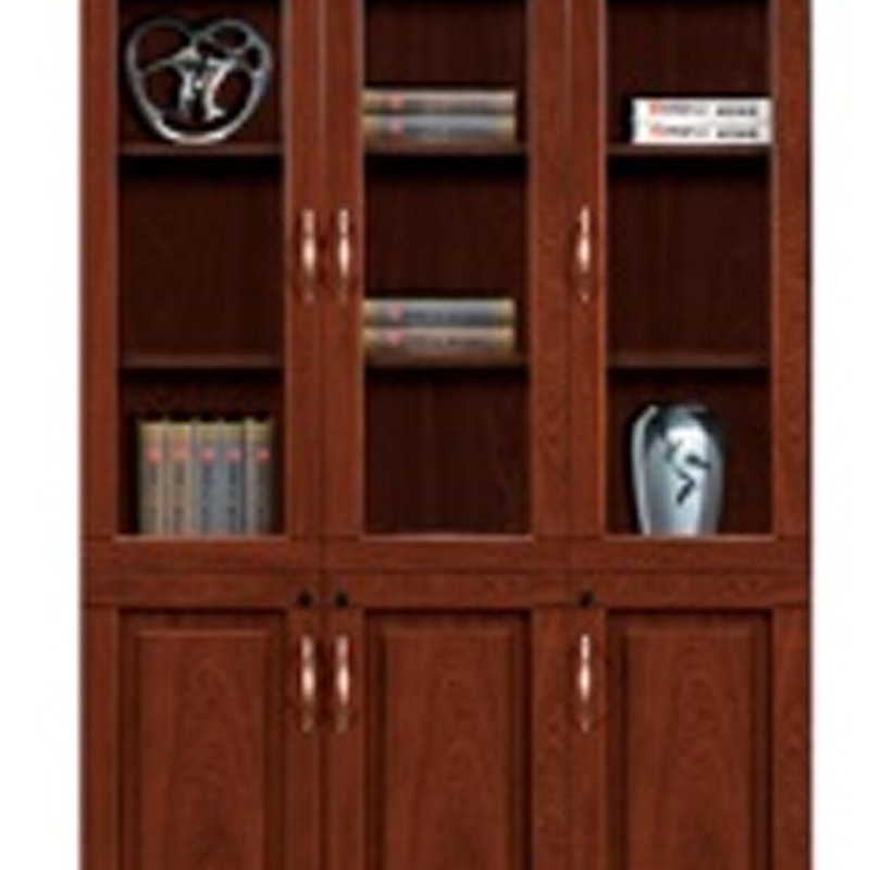 大央文件柜SL-102右 900W*420D*2000H书架落地置物架客厅家用靠墙收纳柜子储物柜办公室文件柜简易书柜高清大图