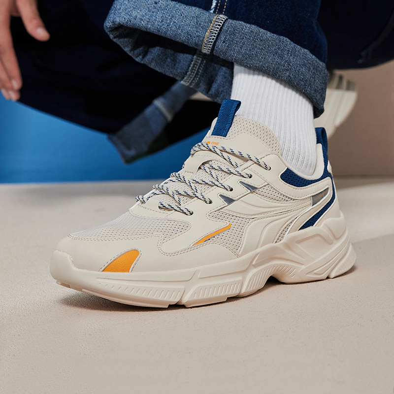 361男鞋运动鞋新款网面透气鞋子老爹鞋男士休闲跑步鞋