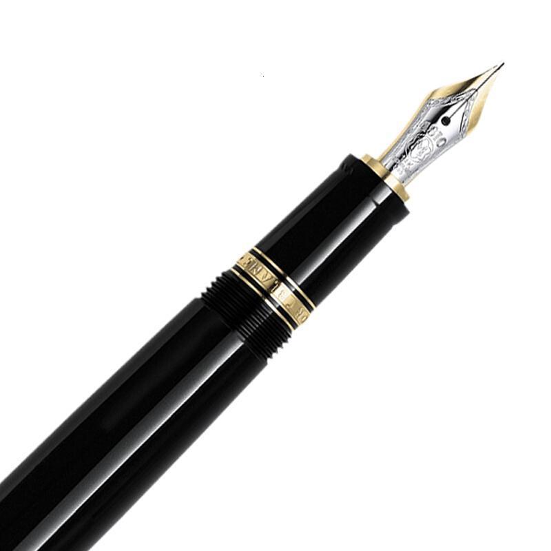 [海外直邮]MontBlanc万宝龙波西米亚钢笔绿色宝石镀金黑色树脂墨水笔25180