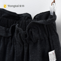 童泰TONGTAI春季新款娃娃衫套装6-24个月-3岁女宝宝外出上衣裤子两件套女童100cm