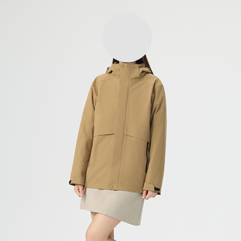 健卡侬三合一羽绒冲锋衣JA47/件高清大图