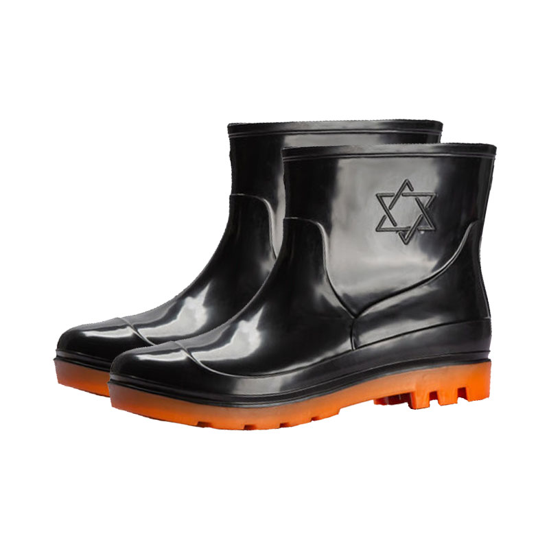 凯圣蓝 KSL-Q512 防滑防水雨鞋 黑色 均码高清大图