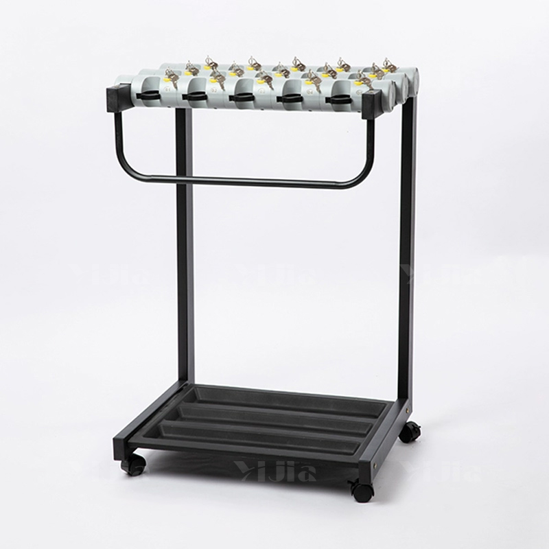 翌嘉YJ4122858 雨伞架大容量伞架商用酒店铁艺含锁雨伞收纳架 加高款15头高清大图