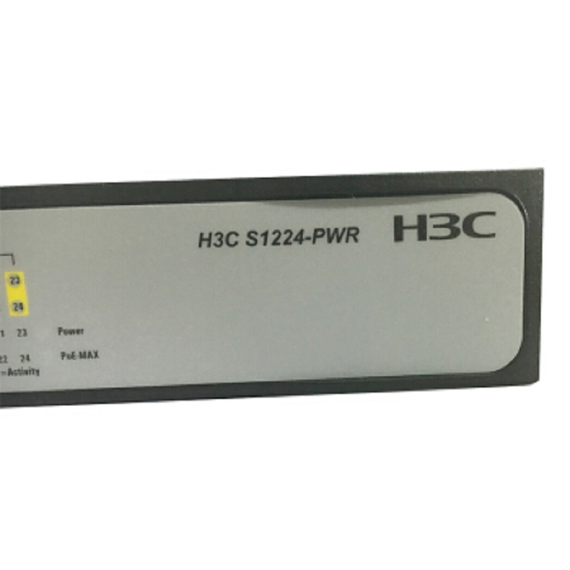 华三（H3C）/交换机 S1224-PWR 24口全千兆无管理POE 黑色单只装