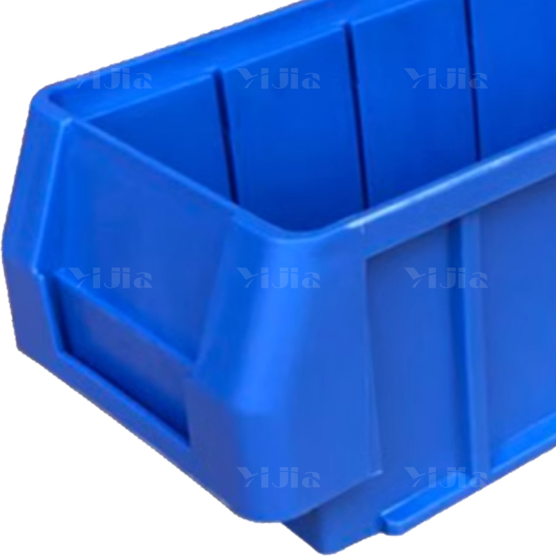 翌嘉YJ4120613 蓝色分割式零件盒塑料分格盒 300*117*90高清大图