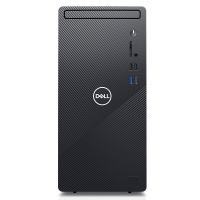戴尔(DELL)Ins 3880-R13N8B台式电脑酷睿™i3高性能家用办公商务高效学习 灵越台式机电脑主机(i3-10100 8GB内存 256G SSD+1TB机械硬盘)