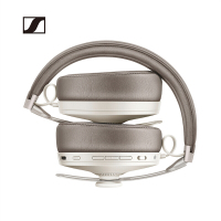 森海塞尔(Sennheiser)MOMENTUM Wireless 木馒头 蓝牙无线包耳式三级降噪头戴式耳机 白色