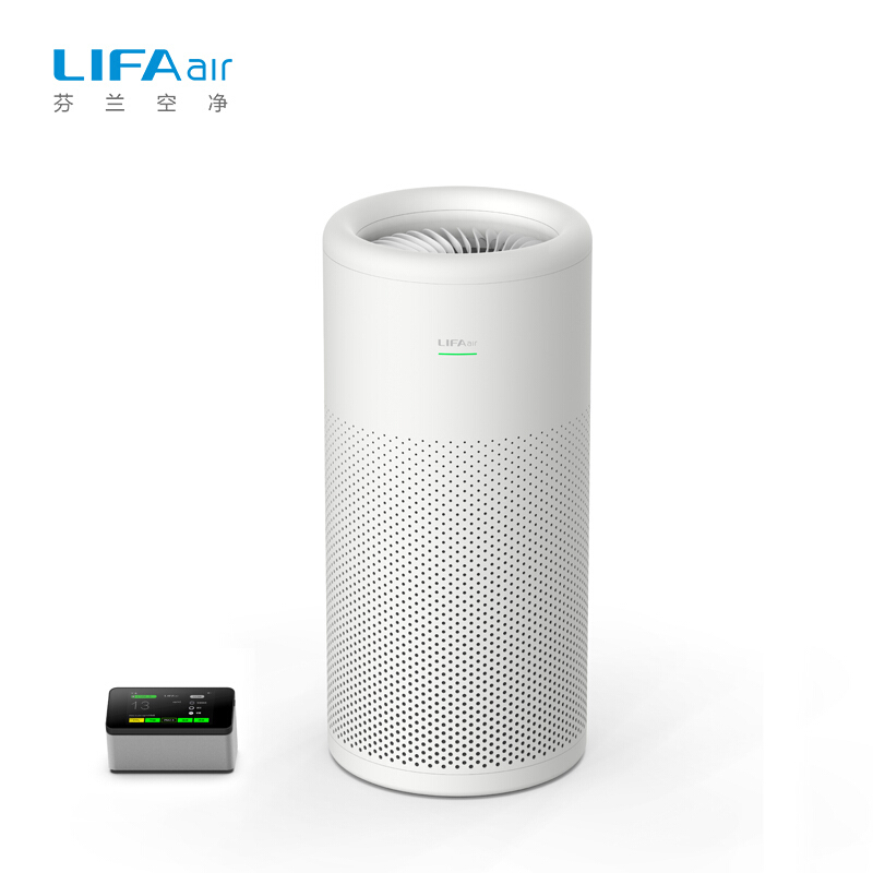 芬兰LIFAair 空气净化器LA350智能除雾霾PM2.5除甲醛净化器330颗粒物CADR值家用卧室小型除二手烟监测仪