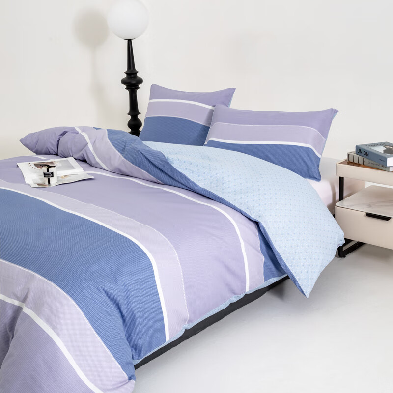 名都丽人 MDLR-A33 180*220cm 纯棉 单被套 (计价单位:件)白色高清大图