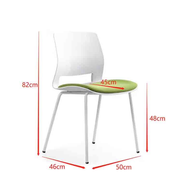 德诚和(DECHENGHE)培训椅系列办公椅DCH-BGYHF-188 办公椅(青绿色)高清大图