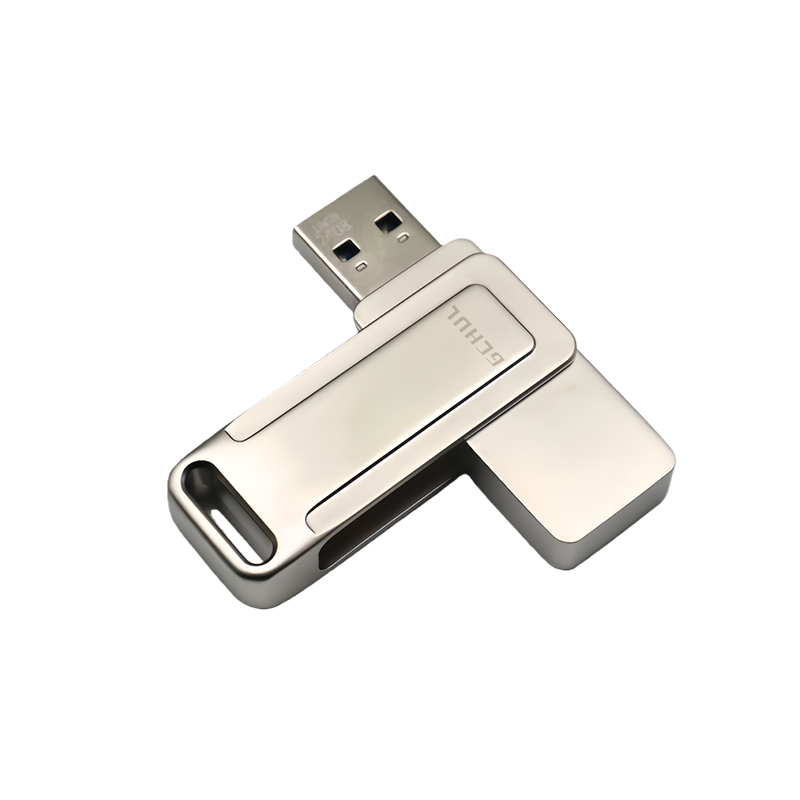 杰储(GCHUL) U130 旭日系列 128G USB3.1 防水防震高速U盘/优盘 (单位:个) 银色高清大图