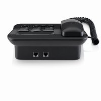 摩托罗拉(MOTOROLA) CT410C普通家用/办公话机 来电显示 电话机 商务有绳座机(黑色)
