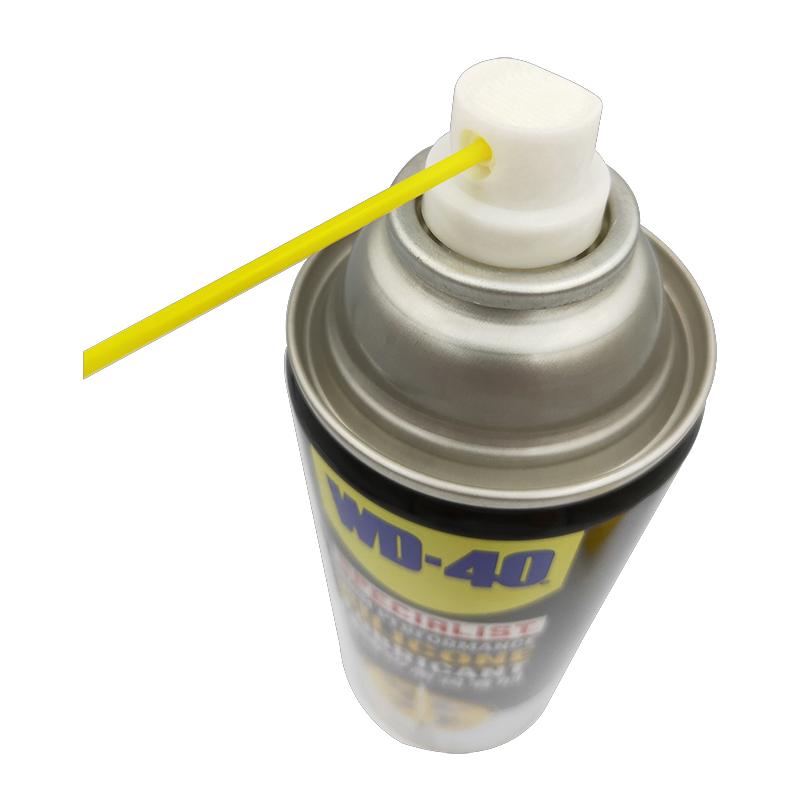 WD-40矽质润滑剂 除锈剂 车门胶条异响橡胶保护剂wd40发动机皮带矽质润滑保养油 塑料橡胶制品保养剂360ml添加剂