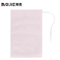 拜杰(Baijie)煲汤隔渣袋 中药调料包煎药袋 无纺布茶包袋过滤包一次性抽线过滤袋12*16cm 100只装