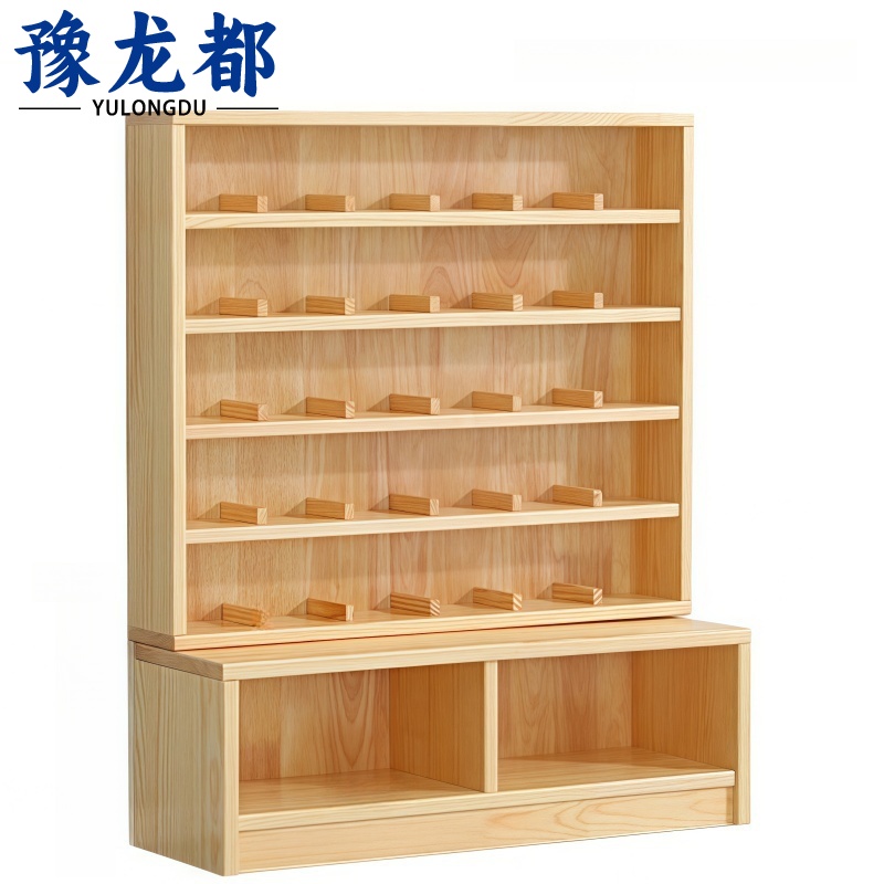 豫龙都 实木水杯架 30位 个高清大图