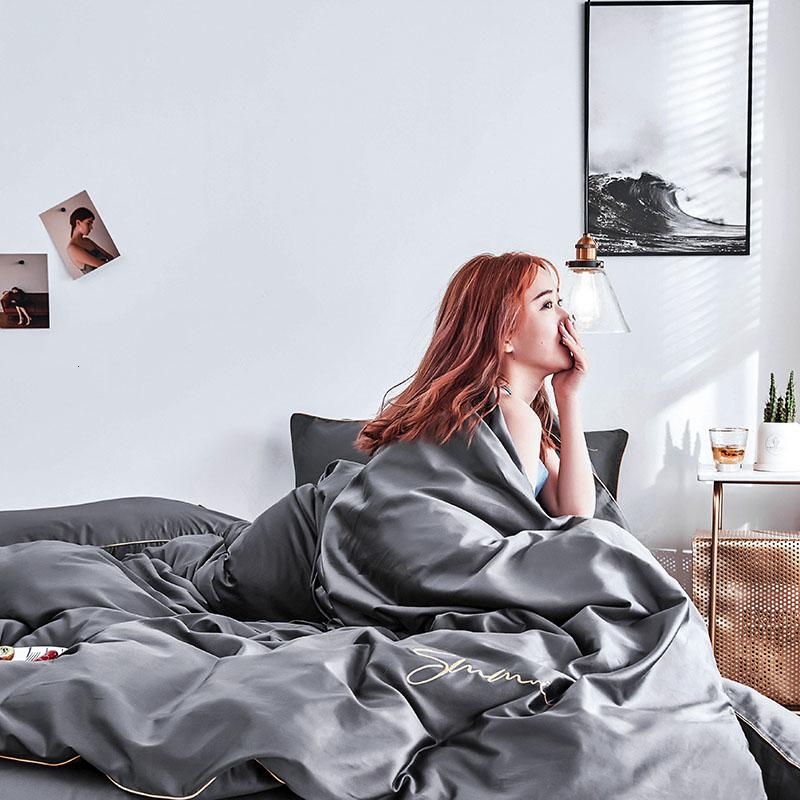 家柏饰(CORATED)60支长绒棉四件套全棉全棉床单被套床笠床上用品北欧风被罩高清大图