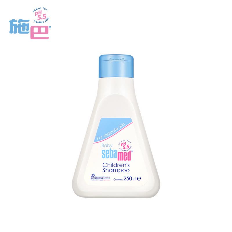 施巴(Sebamed)儿童洗发液250ml 儿童婴儿宝宝洗发水 洗发露 无硅油儿童洗发水 德国原装进口图片