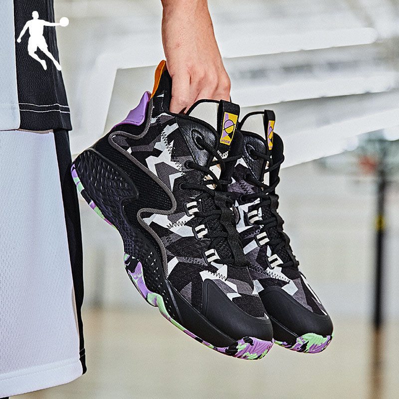 乔丹篮球鞋男鞋破影高帮实战鞋子2022春季新款官方正品网面运动鞋