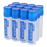 晨光（M&G） 文具125ml高粘度液体胶办公快干耐用胶水 软胶头 125ml*12支 AWG97003
