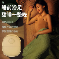 妙绝伦(MIAOJUELUN)可折叠泡脚家用洗脚按摩足浴盆加热神器小型