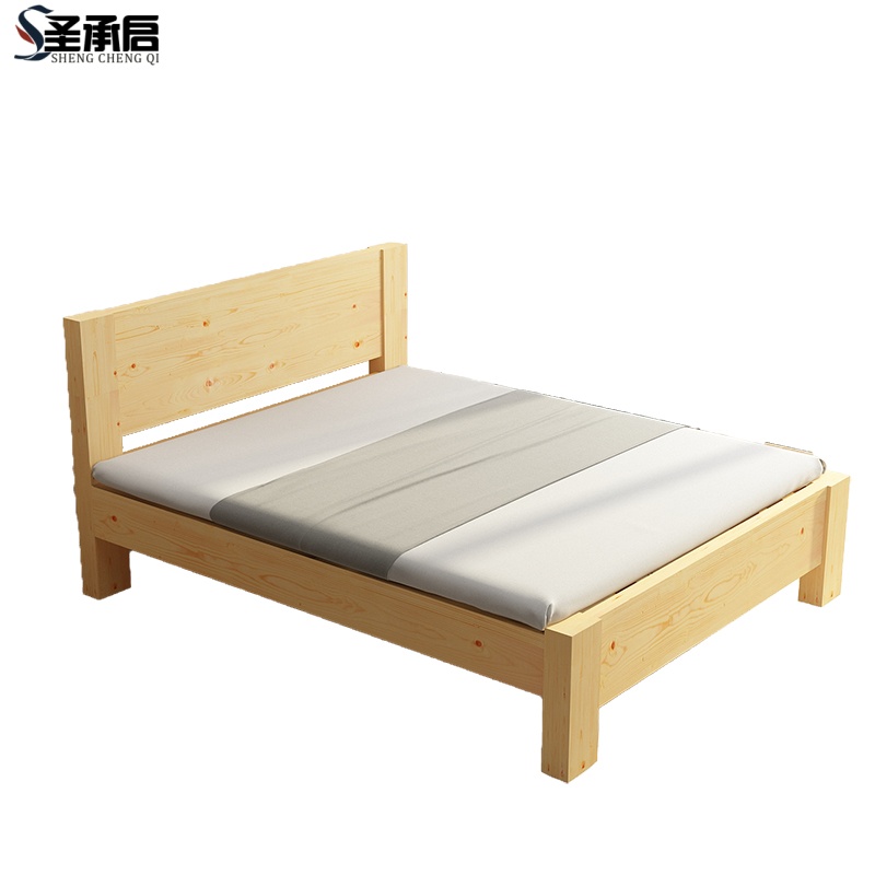 圣承启 双人床 180*190cm张高清大图