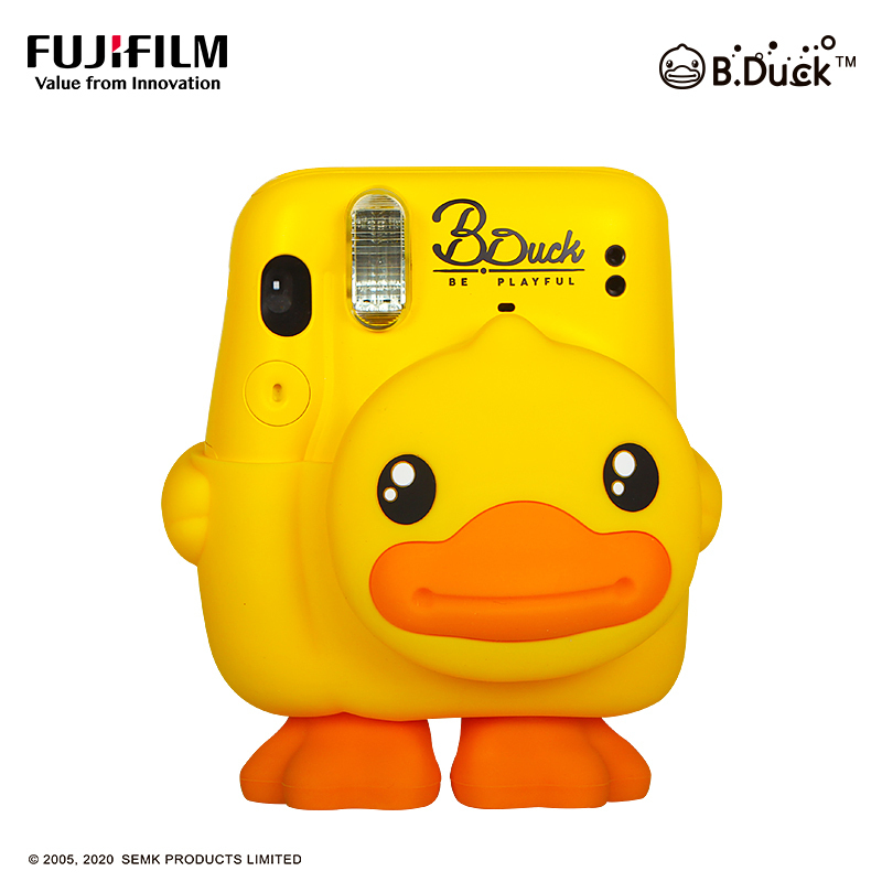 富士(FUJIFILM)INSTAX一次成像立拍立得mini11小黄鸭胶片相机 mini9升级款 套餐四(含礼盒+相纸)