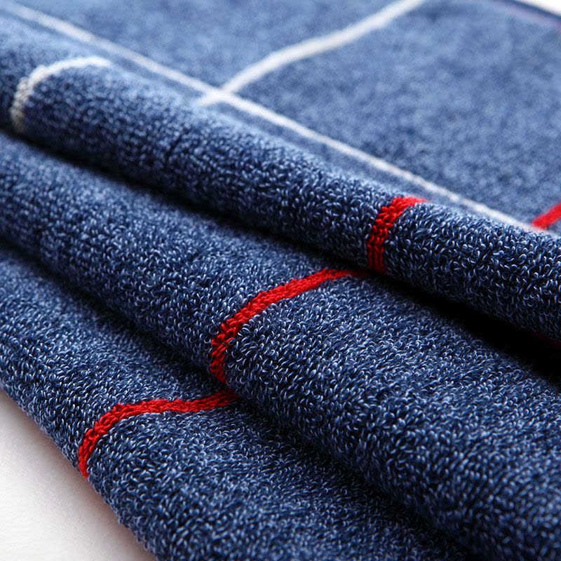 景福莱 单条彩格毛巾(磨砂袋) JFL-CGMJ /袋图片