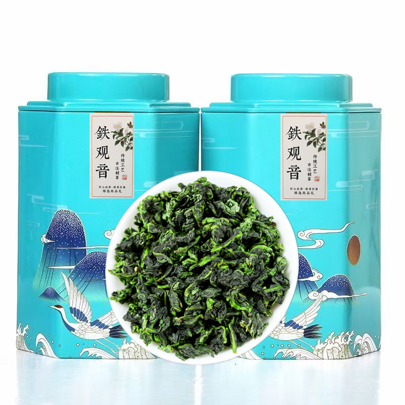 正宗安溪乌龙茶铁观音茶叶2025年新茶叶浓香型乌龙茶罐装家用口粮茶八闽东华