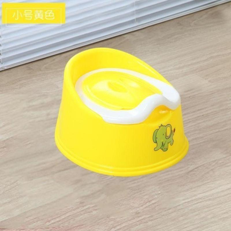 黄色小号【2周岁内无赠品 宝宝尿盆幼儿便盆小孩儿童小便器男女坐便器马桶小便厕所婴儿便携
