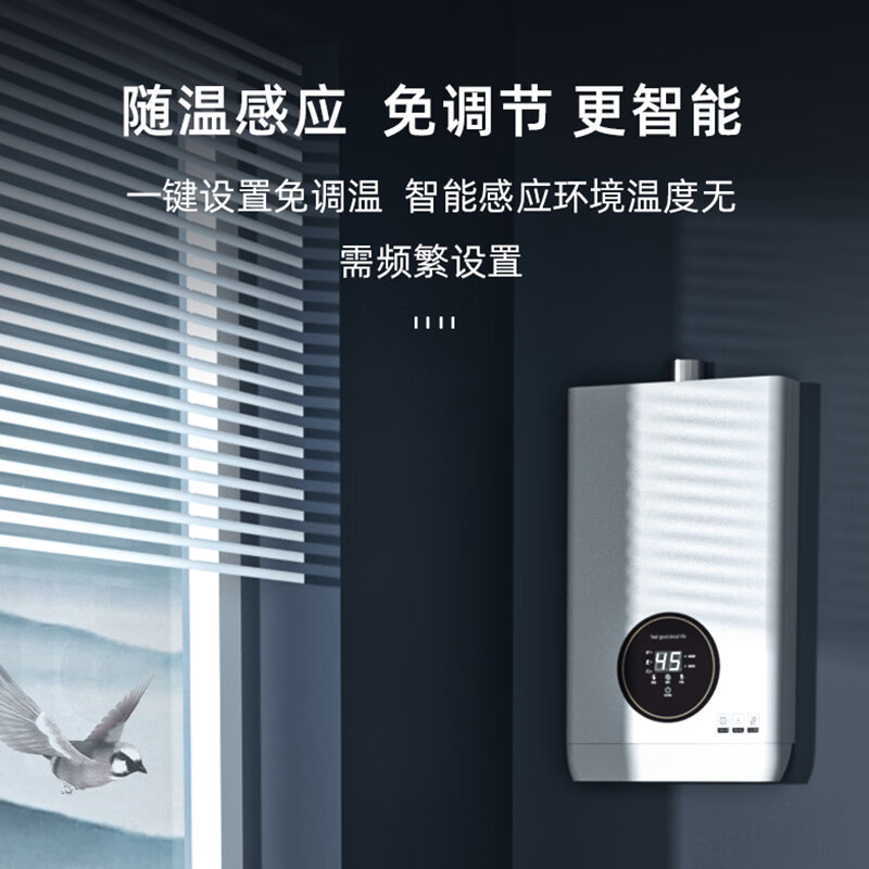 美菱 JSQ23-MR-PS212G(含安装人工) 燃气热水器 12升 二级效能 家用燃气热水器恒温 开机安全自检