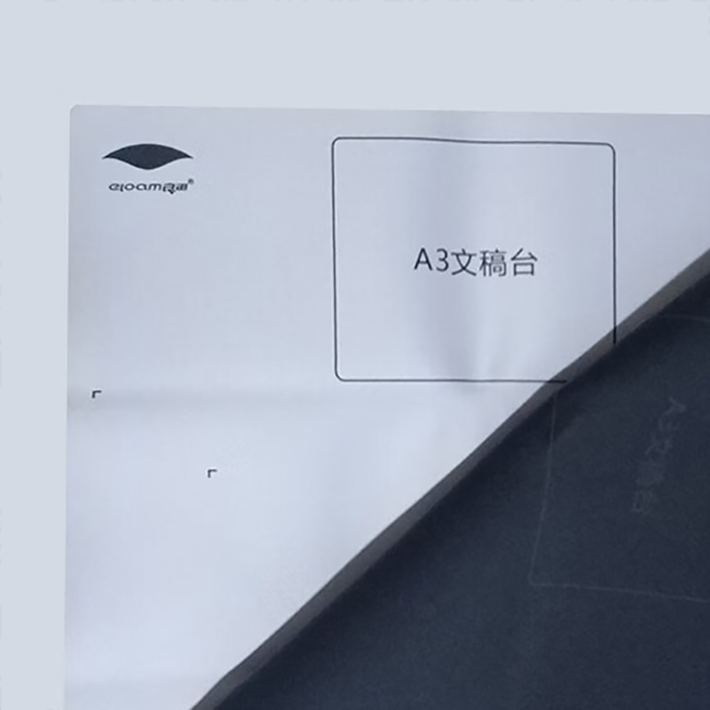 良田高拍仪原装软底座S500L软底座S200L软质文稿台软文垫 良田原装A3幅面灰色高清大图