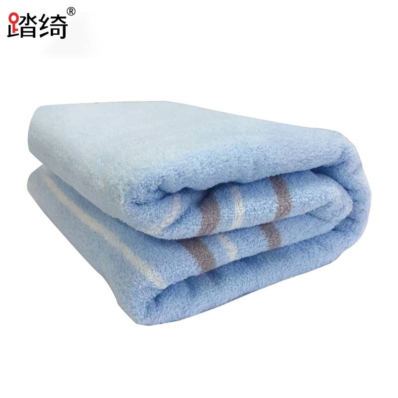 踏绮 糖果色加厚浴巾 70*140cm 条高清大图