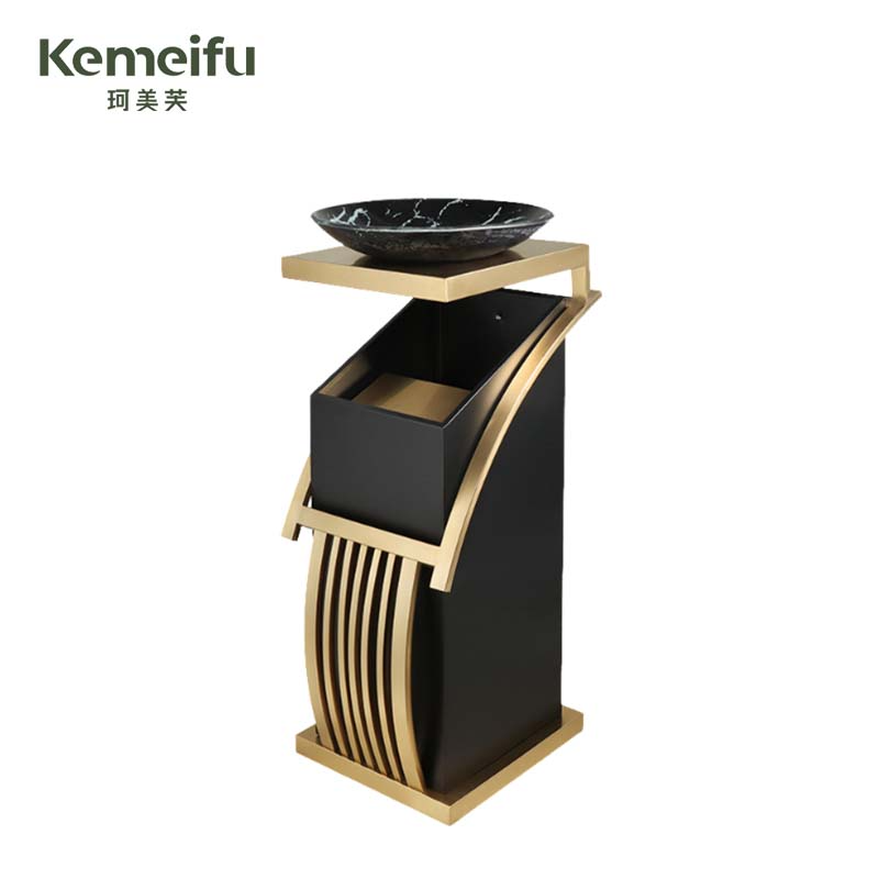 珂美芙 不锈钢垃圾桶 KMF23 个高清大图