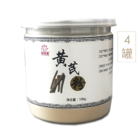 柏荷堂 黄芪粉(100克/罐*4)