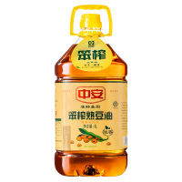 中安 食用油非转基因 笨榨大豆油5L