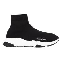 巴黎世家(Balenciaga)黑色速跑鞋轻便缓震女款运动休闲鞋