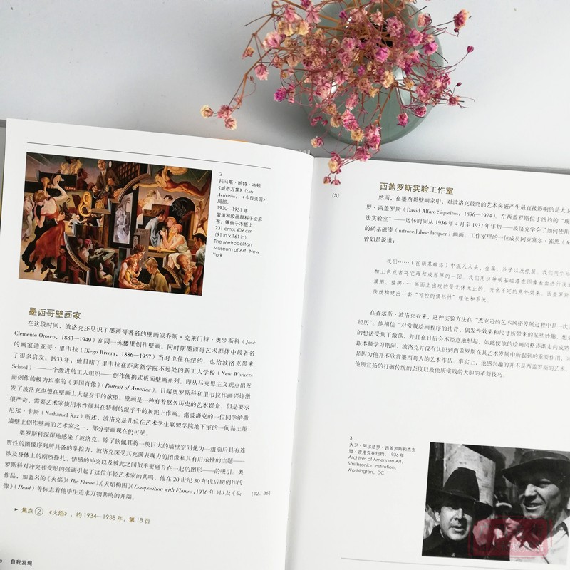 [醉染正版]费顿焦点艺术家 杰克逊波洛克 对现代艺术大师的经典介绍 世界抽象表现主义绘画大师经典作品赏析赏析 现代艺术修高清大图