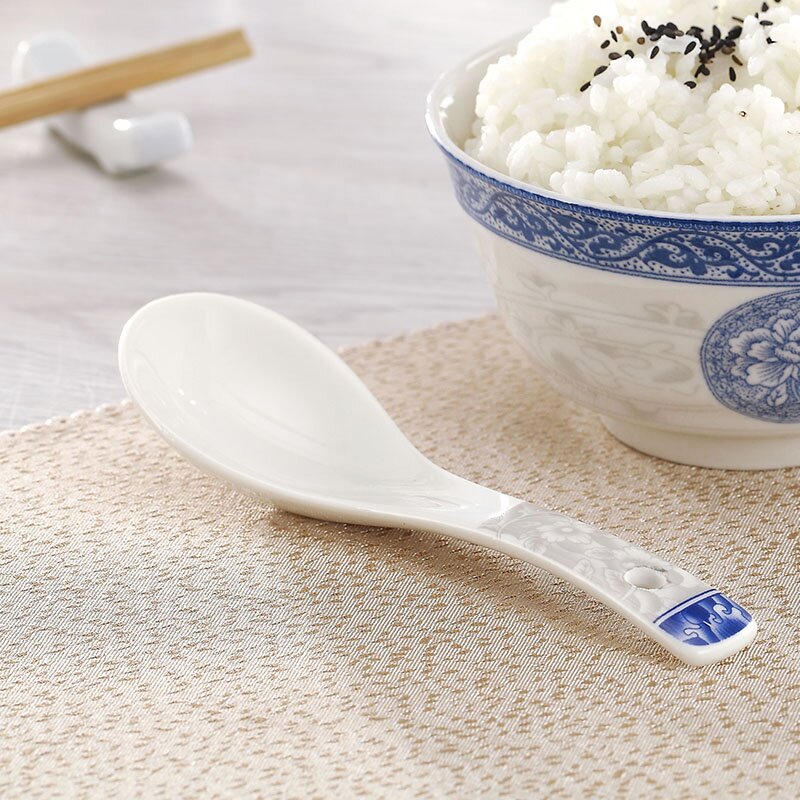 橙亿鸿 青花瓷小勺子 10只装/件高清大图